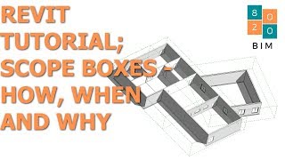 Revit Tutorial  Scope Boxes Why When and How [upl. by Ikkim]