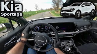 2022 Kia Sportage GTLine Hybrid  POV test drive [upl. by Boudreaux391]