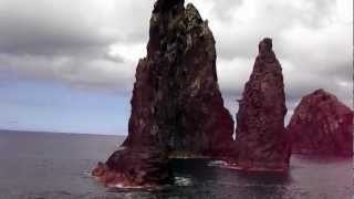 Madeira island Stones in Ribeira da Janela [upl. by Alexandro]