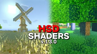 HSD Shaders v130 PBR 60 FPS Para MCPE 118 e 117  Gama Baja [upl. by Ivar]