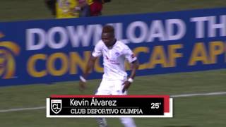 Scotiabank Concacaf League 2017 CD Olimpia vs Liga Deportiva Alajuelense Highlights [upl. by Boycey]