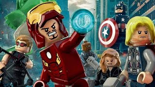 LEGO Marvels Avengers Avengers Assemble Walkthrough All Minikits Red Brick Stan Lee [upl. by Lampert]