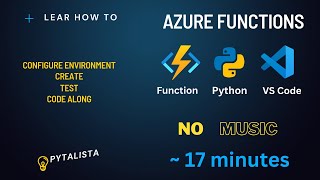 How to create and deploy Azure Function Using VS Code NO MUSIC [upl. by Daniella]