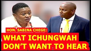 😭😭😭SABINA CHEGE REVEAL SHOCKING NEWS TO ICHUNGWAH SAYS SHE HAS BEEN A VÍCTIM OF SHIFSHA CONFUSION😭 [upl. by Rhyner]