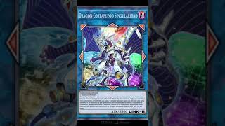 Yugioh Dragón Cortafuego Singularidad Carta Tipo Oscuridad [upl. by Esmerolda238]