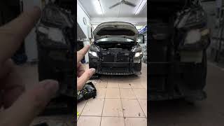 Toyota Alphard Vellfire ANH20 HID Upgrade To LED [upl. by Teodoor]