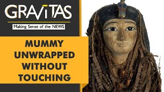 Gravitas 3500yrold Mummy digitally unwrapped by Egyptian Scientists [upl. by Ecnedac]