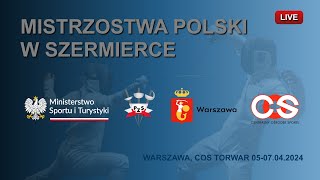 D2P14MISTRZOSTWA POLSKI SENIORÓW W SZERMIERCE [upl. by Leanora]