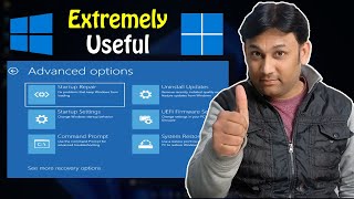 Extremely Useful Windows Advance Boot Options including Safe Boot TechnoBaazi Hindi [upl. by Einahpetse725]