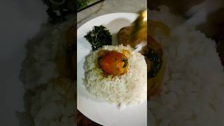 Lunch thali😋shorts youtubeshorts [upl. by Ahsikar260]