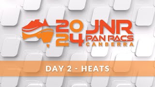 Day 2  Heats  2024 Junior Pan Pacific Swimming Championships [upl. by Lewap598]