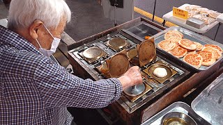 호떡달인 90yearold Sweet Pancake Master Grandpa Sells Thousands of Pancakes a Day  Korean street food [upl. by Darda]