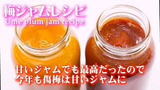 極上梅ジャム作り🍊秘訣は裏ごしSmooth Ume plum jam recipe [upl. by Ayom]