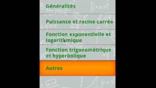 Android App Formules mathématiques Pro [upl. by Saideman456]