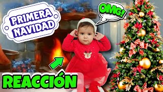 DECORAMOS LA CASA DE NAVIDAD y bebé CANDELA REACCIONA 🥰 LOL Retos Divertidos [upl. by Norvell]