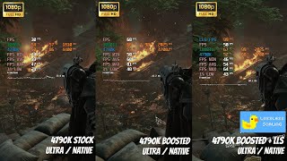 Space Marine 2 vs Stock 4790K vs Boosted 4790K vs Boosted  Lossless Scaling 4790K Comparison [upl. by Kalina]