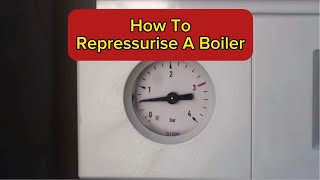 How To Repressurise A Boiler [upl. by Spindell242]