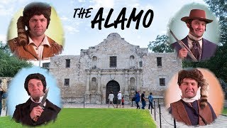 Tour of The Alamo A Texas Icon  The Daytripper [upl. by Ronnica]