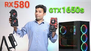 GTX1650 Super Vs RX580  Best Mid Range GPU  Review amp Benchmarks [upl. by Eninnaj]