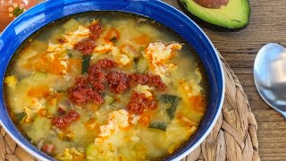 SOPA KETO FÁCIL  RAPIDA y BIEN SABROSA 😋 Ingredientes Sencillos  Recetas keto [upl. by Rothenberg]