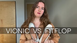 Vionic Orinda Flat vs Fitflop Allegro Flat Review [upl. by Noteloc919]