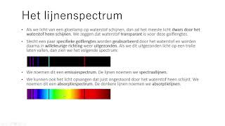 Natuurkunde astrofysica 03 spectraalanalyse [upl. by Dronski357]