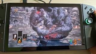 Legion GO  Dark Souls III  Max Settings  Improved FPS with Lossless Scaling [upl. by Ingra]