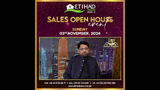 Etihad Sales Open House  Etihad Town Phase  II [upl. by Melloney866]