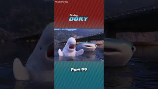 Part 99  Finding DORY in Hindi  Disney Pixar Animation Movie ytshorts movies kidsmovie [upl. by Manouch]