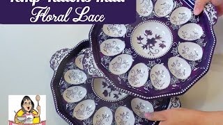 TempTations Haul QVC  Floral Lace Eggplant  Amy Learns to Cook [upl. by Even]