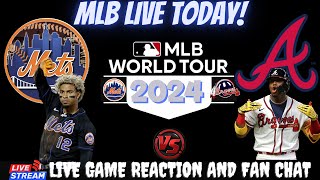 New York Mets vs Atlanta Braves 🔴⚾ LIVE  Play by Play 🔴⚾ LIVE Watch [upl. by Duff]