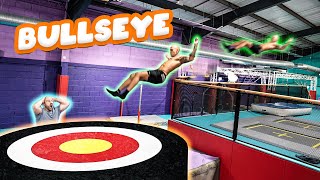 Gymnastics Bullseye Challenge  Ft Nile Wilson and Ashley Watson [upl. by Cordi]