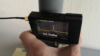 Urcianow Broadband LTE Antenna tested on Meshtastic frequency [upl. by Bobine]