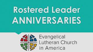 Rostered Leader Anniversaries  2024 Synod Assembly [upl. by Nicolette]