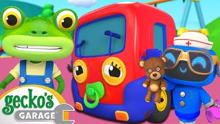 Baby Truck Feels Under the Weather  Geckos Garage  Trucks For Children  Cartoons For Kids [upl. by Matt599]