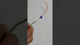 Tricolour Earring Making  Easy tricolour earrings making ideas shortsyoutubeshortstricolour [upl. by Delanie]