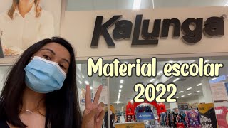 COMPRANDO MATERIAL ESCOLAR 2022 COM 100 REAIS NA KALUNGA PRETO [upl. by Schroeder]