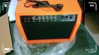 Unboxing • Guitar Accessories amp Guitar Amplifier DeviserSmiger TG30 Watts •FebampJake Vlogs [upl. by Ahtiekal]