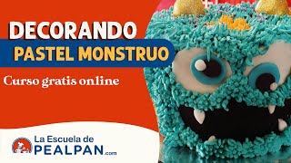 ¿Cómo decorar un pastel de monstruo [upl. by Kuehn]