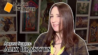 Magic artist Alix Branwyn talks about her favorite MTG art pieces [upl. by Reema]