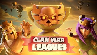 Clash of Clans CLAN WAR LEAGUES are HERE Sign Up your Clan [upl. by Cut]