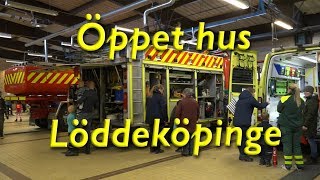 Räddningstjänsten Syd Öppet hus Löddeköpinge [upl. by Ahsaeym]