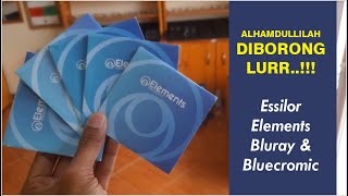 Essilor Elements Bluray amp Bluecromic Alhamdullilah Diborong Lurr [upl. by Ainud156]