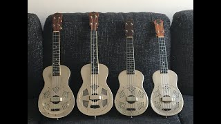 National Style 1 Ukulele Comparison [upl. by Eeldivad]