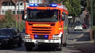 TH Y  Verkehrsunfall Person eingeklemmt Einsatzfahrten Freiwillige Feuerwehr Halstenbek [upl. by Lrig]