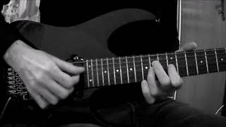 The Crow quotInfernoquot electric guitar solo cover [upl. by Otilia660]