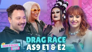 Drag Race All Stars 9 Episode 1 and 2 Recap  Queening Out w Laganja Estranja and Joseph Shepherd [upl. by Gareri37]