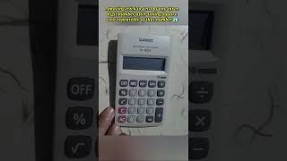 Calculator trick🕵️🕵️😱😱😱‼️When you Take square root of square root etcof any three digit number [upl. by Eivets]