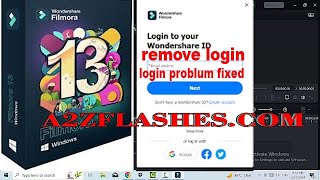 filmora 13 login problem fix [upl. by Jsandye]