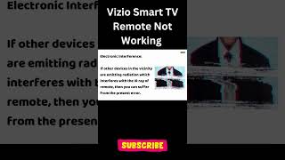 Vizio Smart TV Remote Not Working shorts shortsvideo [upl. by Bois]